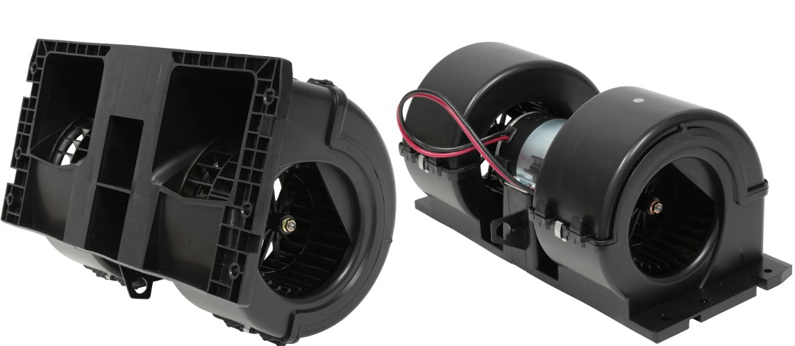 MOTOVENTILADOR BH 6358C DE DOBLE FLECHA CON CARCASA VOLVO VHD 01-23 VN 04-98 